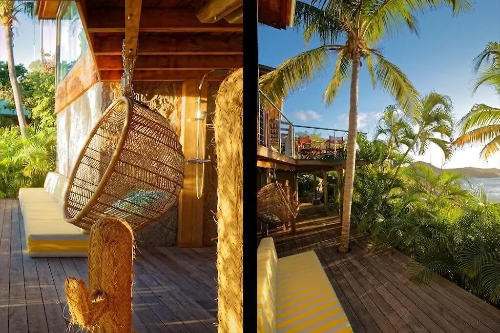 Sunset Rays Villa With Balinese Style In Pointe Milou St. Barthelemy