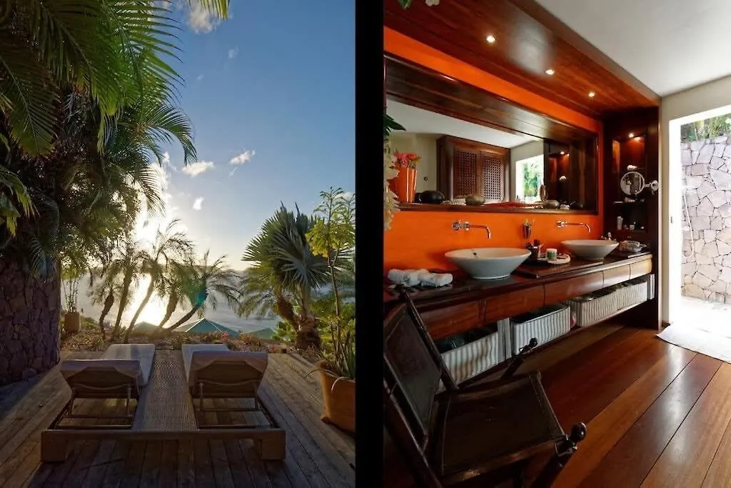 Sunset Rays Villa With Balinese Style In Pointe Milou St. Barthelemy Saint-Barthelemy