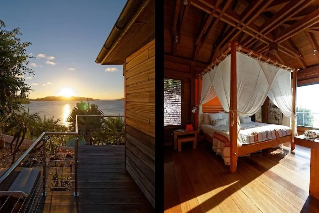 Sunset Rays Villa With Balinese Style In Pointe Milou St. Barthelemy Saint-Barthelemy
